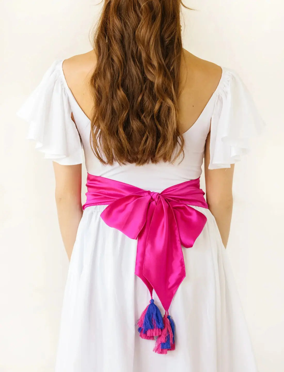 Clarity of Mind Pink Silk Belt Earth Wisdom Collection