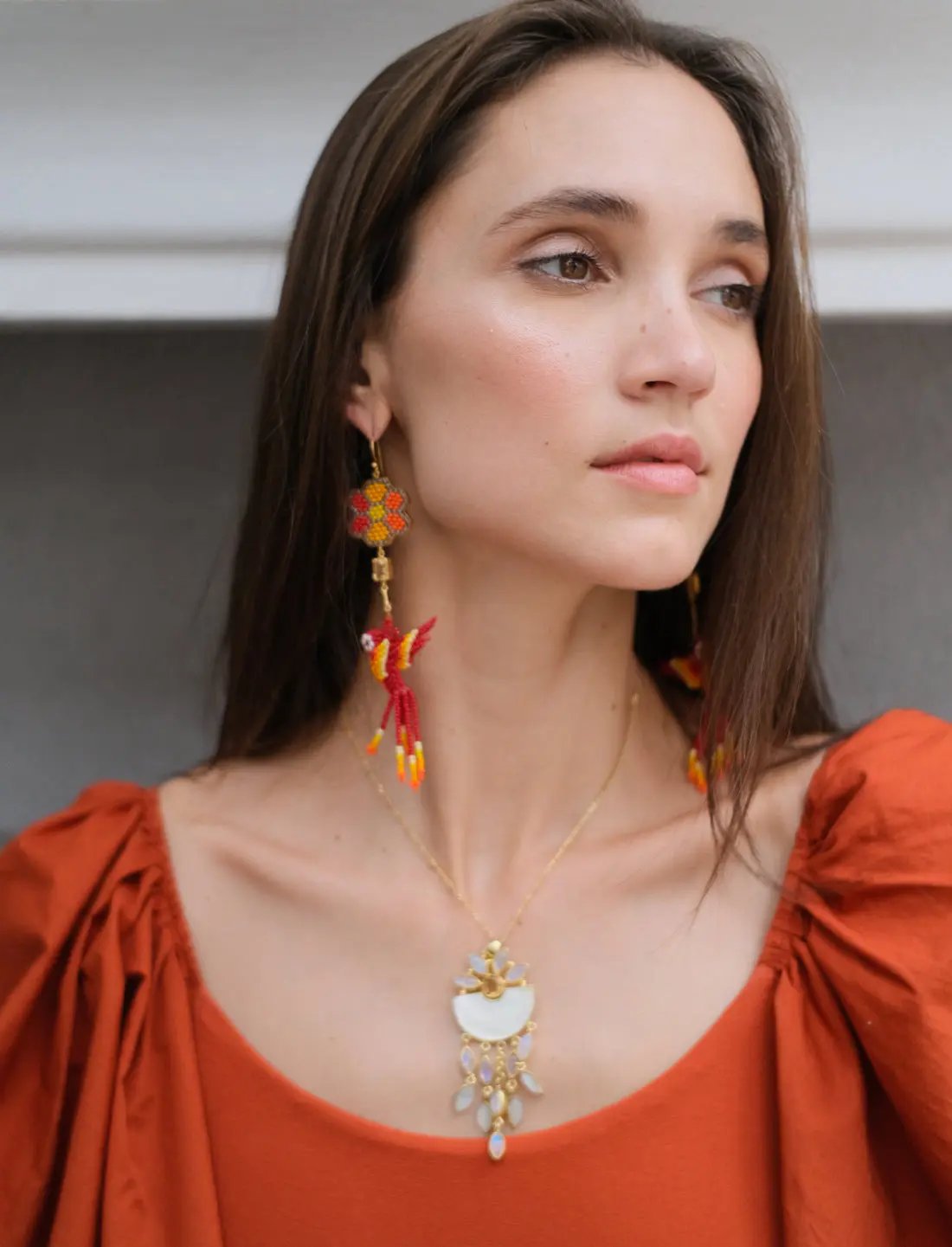 Colibrí Bunga Earrings Earth Wisdom Collection Earrings