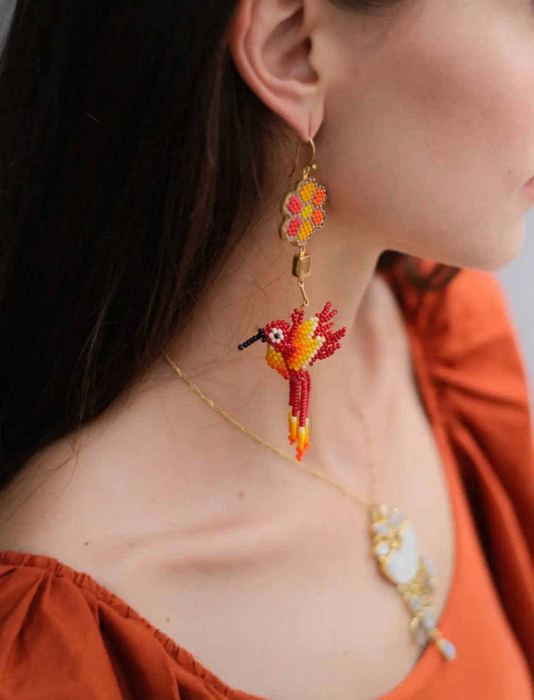 Colibrí Bunga Earrings Earth Wisdom Collection Earrings