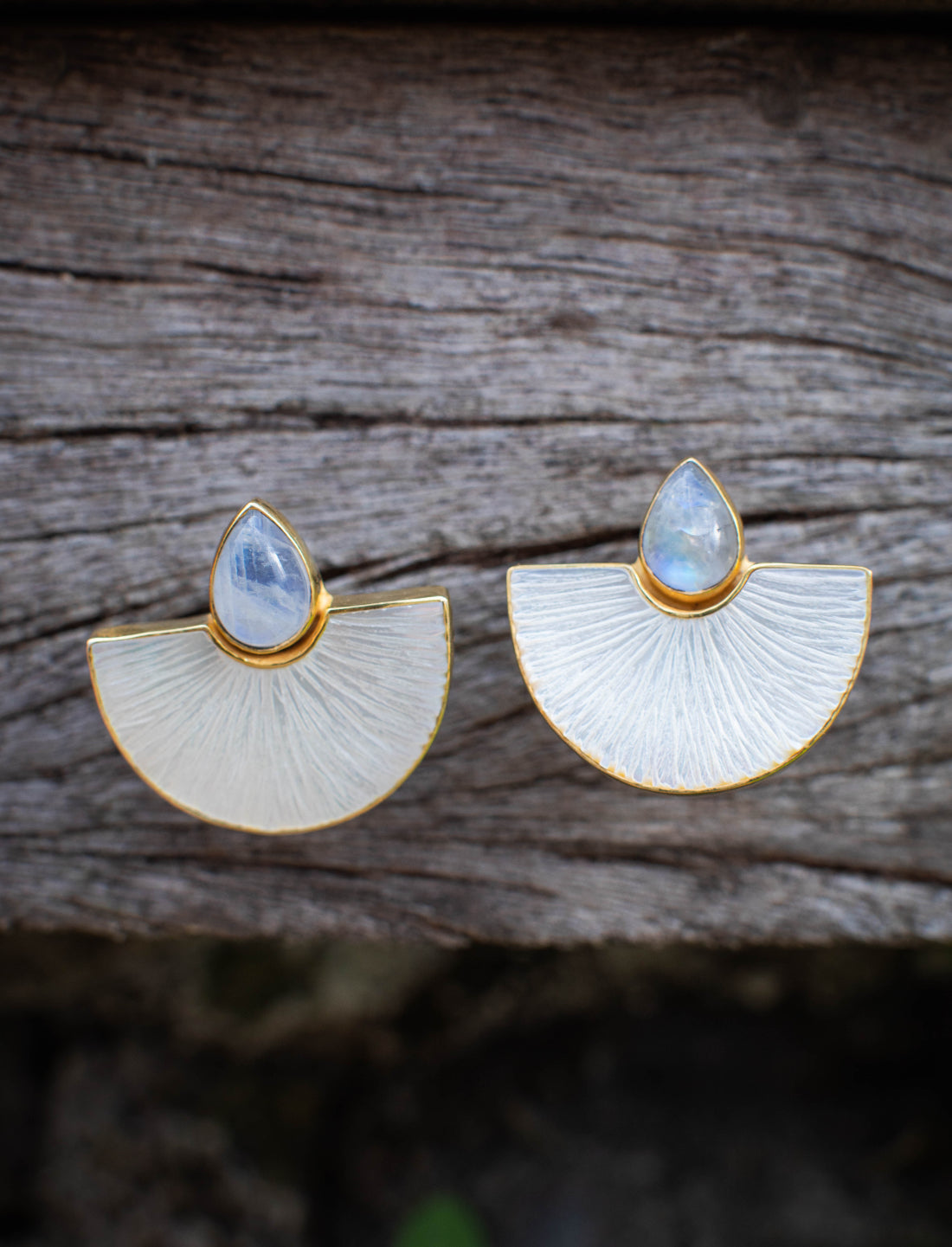 Drop of Moon Earrings