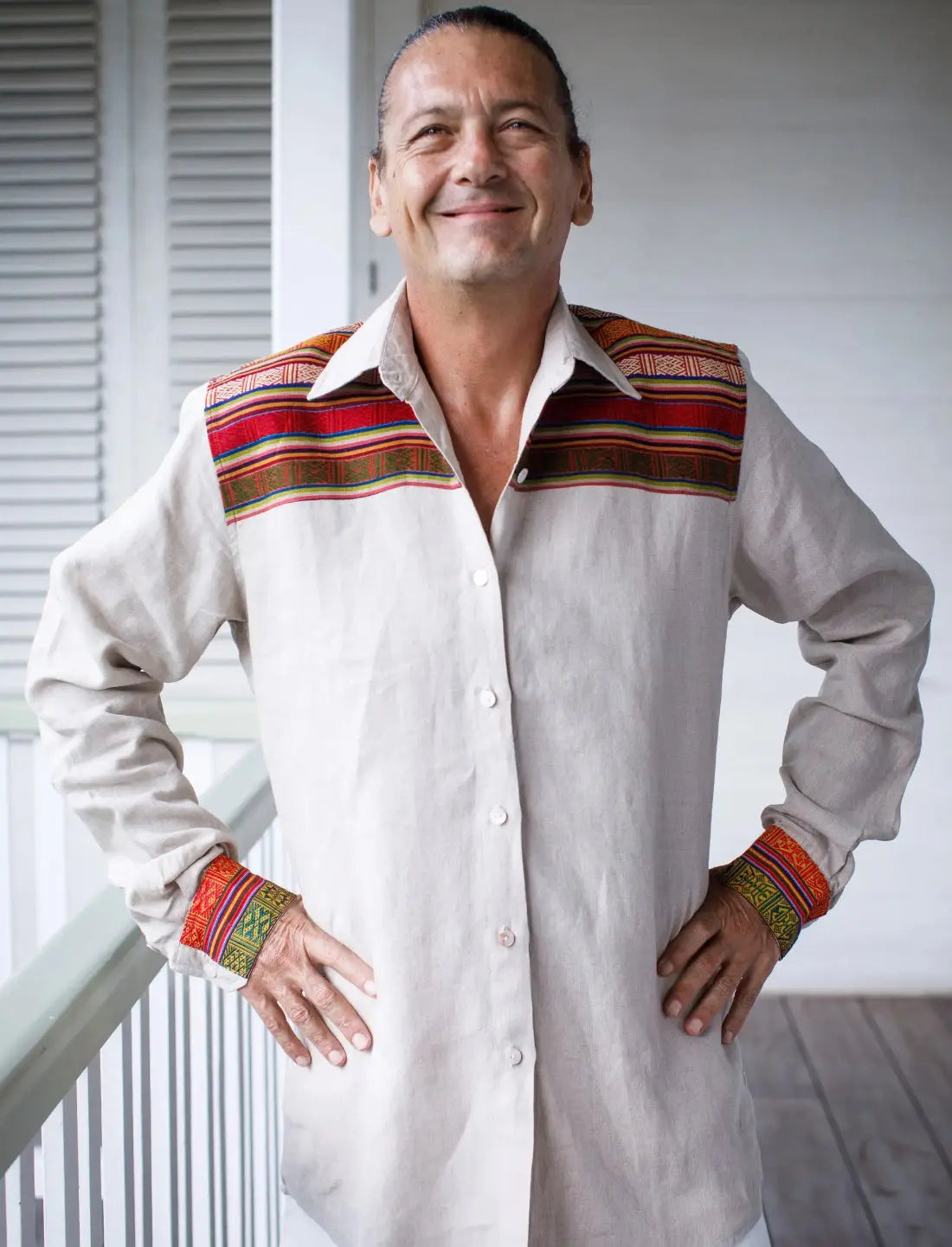 Dzong Long Sleeve Shirt Earth Wisdom Collection