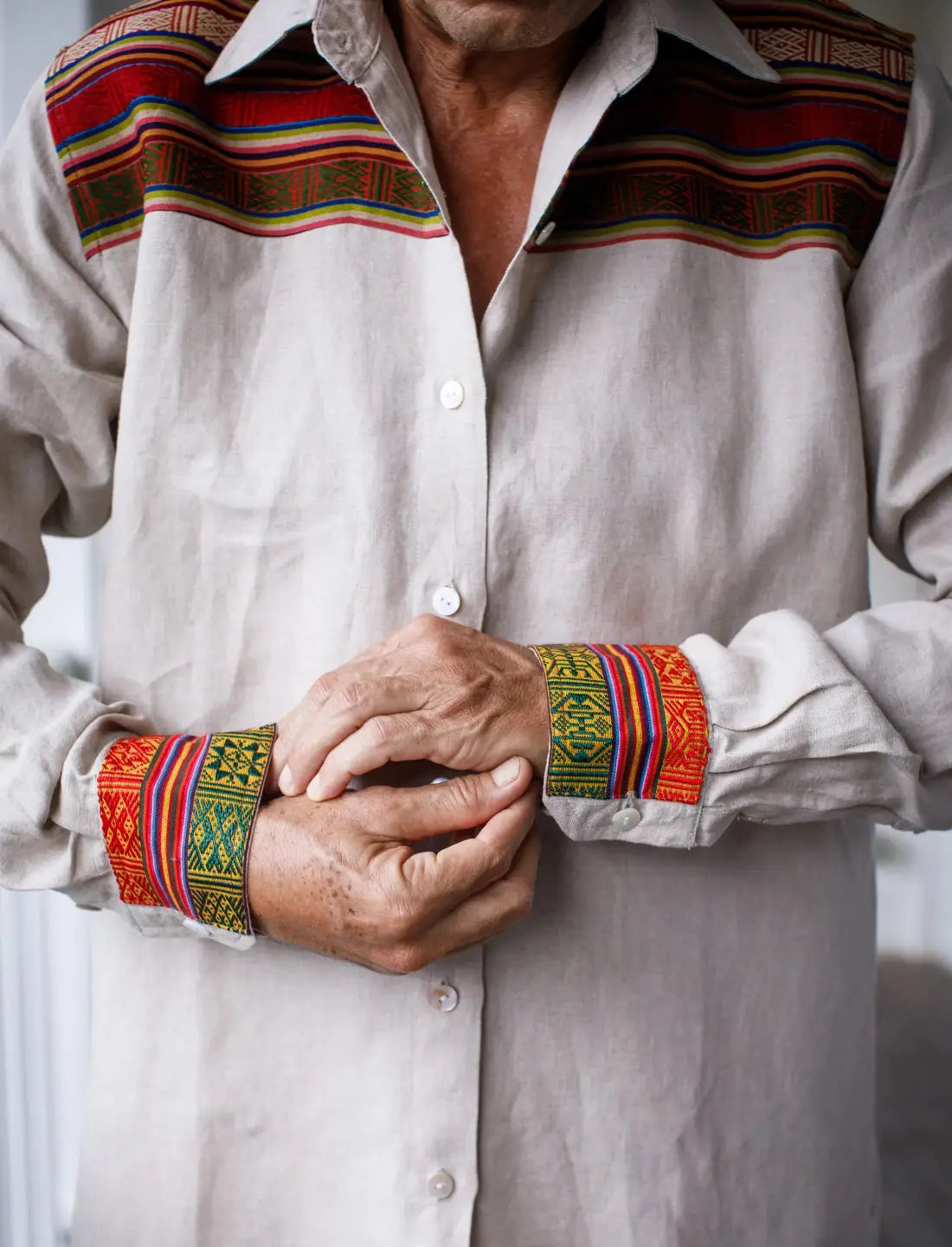 Dzong Long Sleeve Shirt Earth Wisdom Collection
