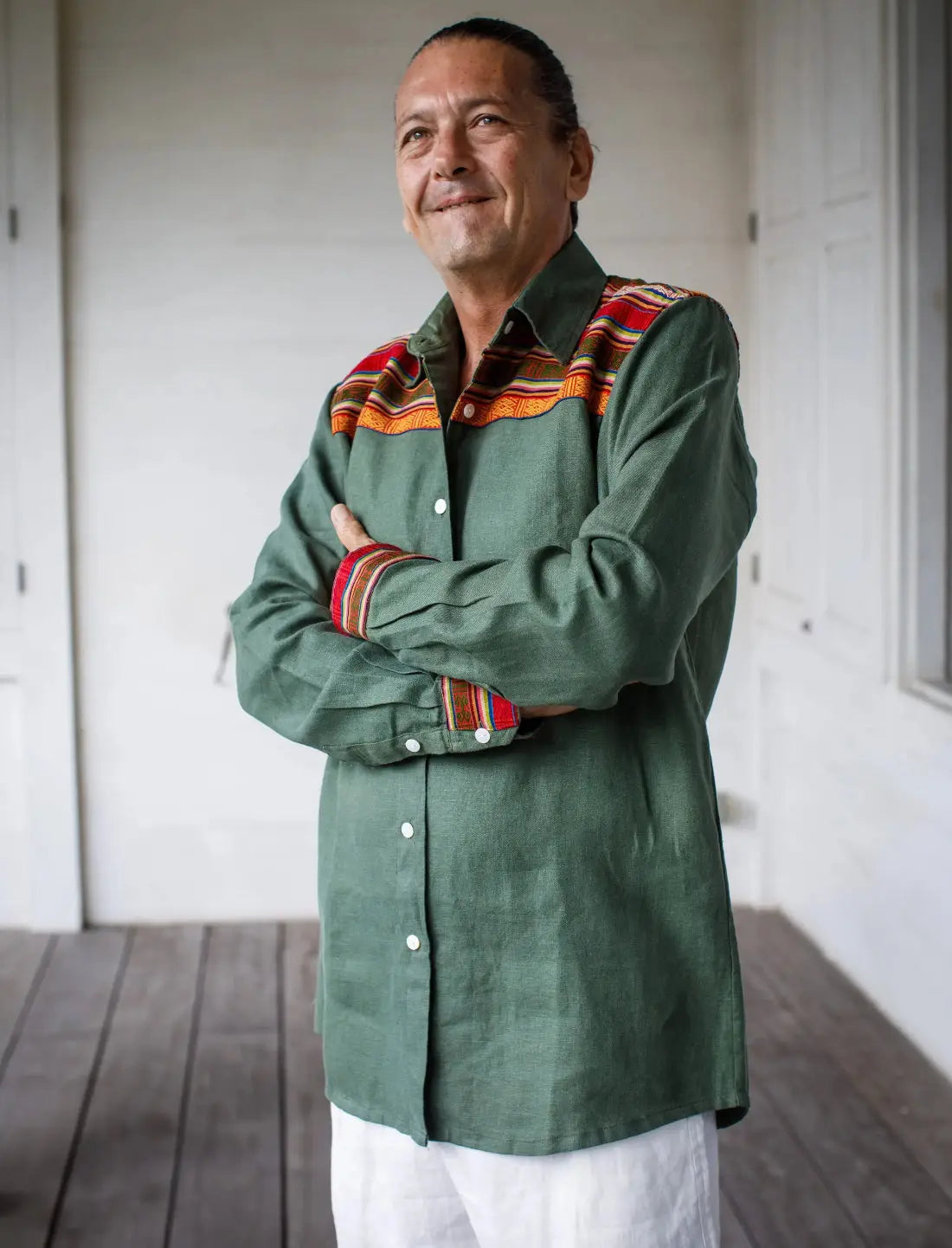 Dzong Long Sleeve Shirt Earth Wisdom Collection