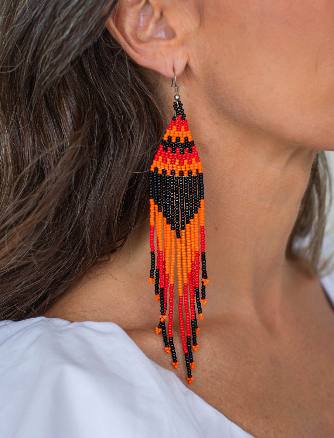 Earrings Chango Long