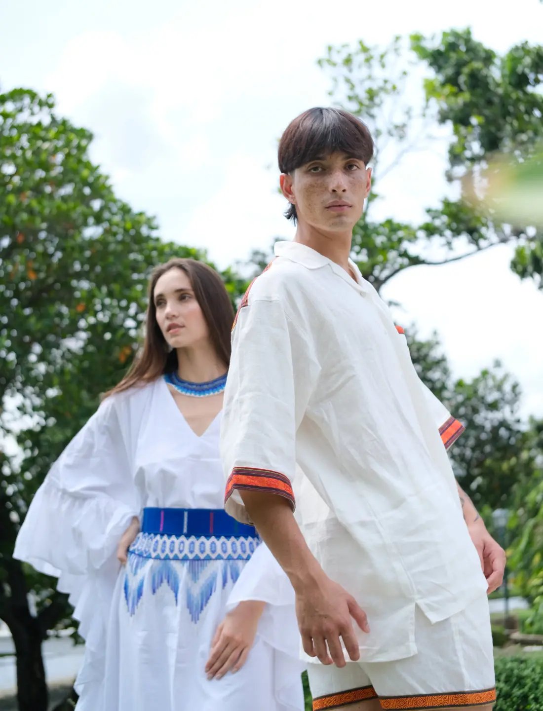 Earth Guardian Short Sleeved Button Down Shirt Earth Wisdom Collection