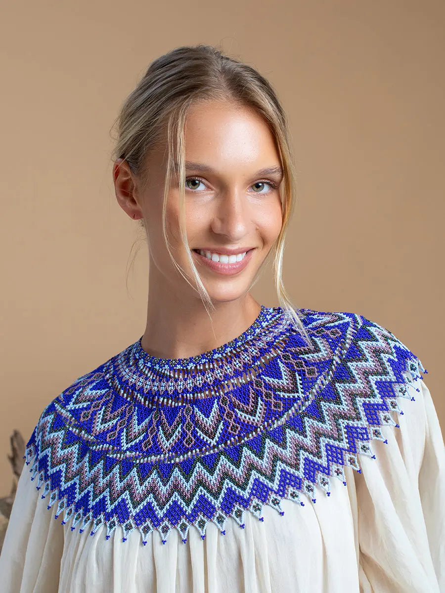 Okama Glimmering Ocean Earth Wisdom Collection Necklace