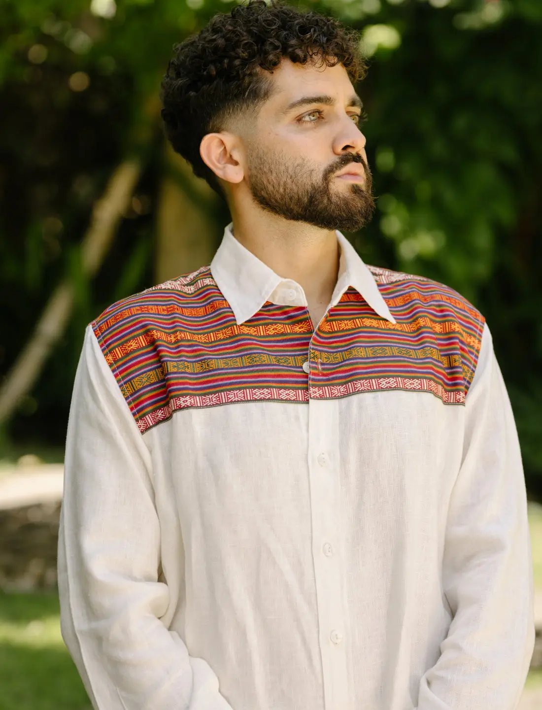 Himalayan Regal Long Sleeve Shirt Earth Wisdom Collection