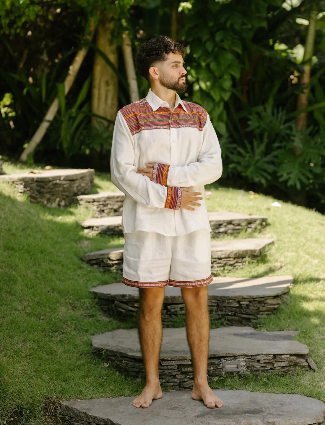 Himalayan Regal Long Sleeve Shirt Earth Wisdom Collection