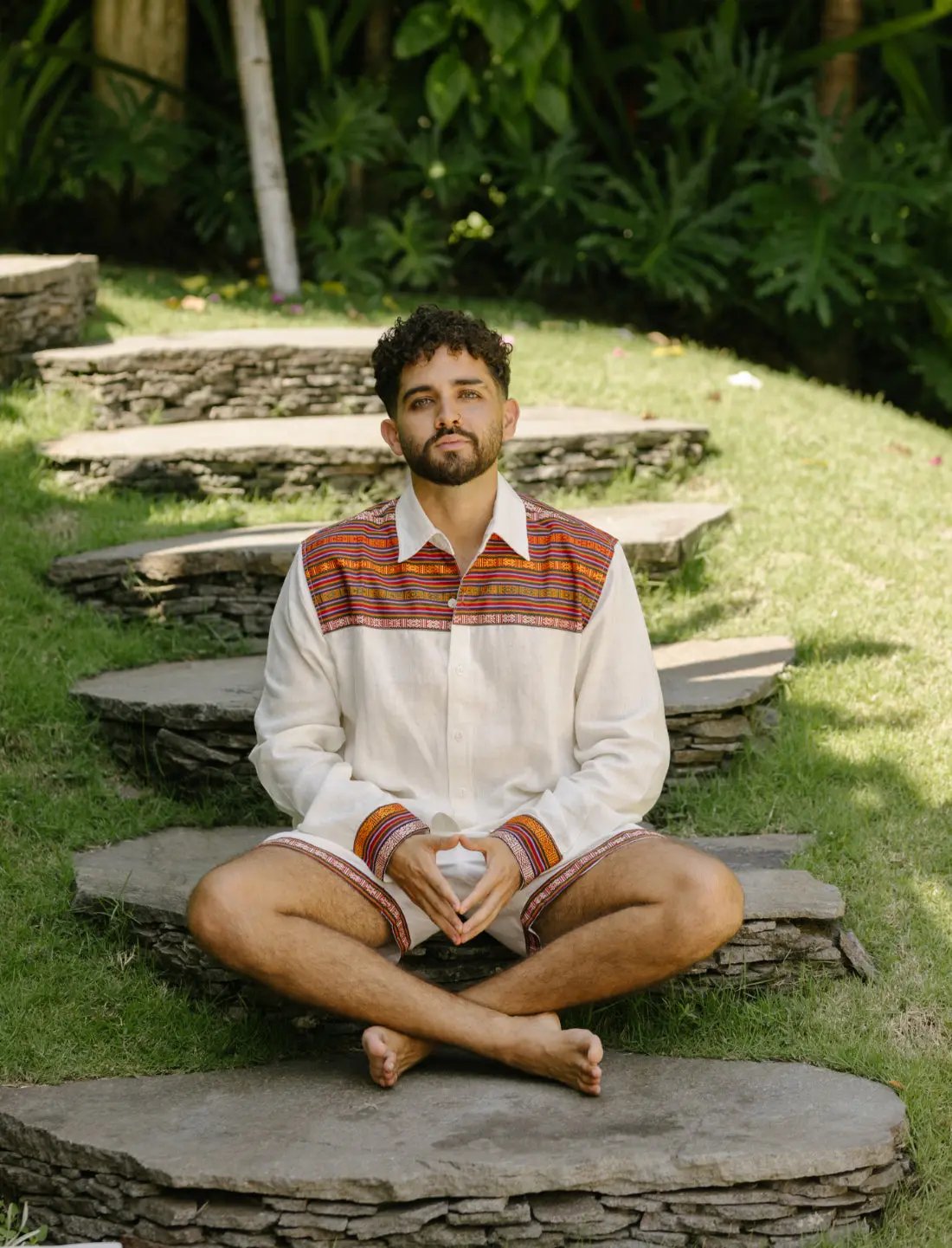 Himalayan Regal Long Sleeve Shirt Earth Wisdom Collection