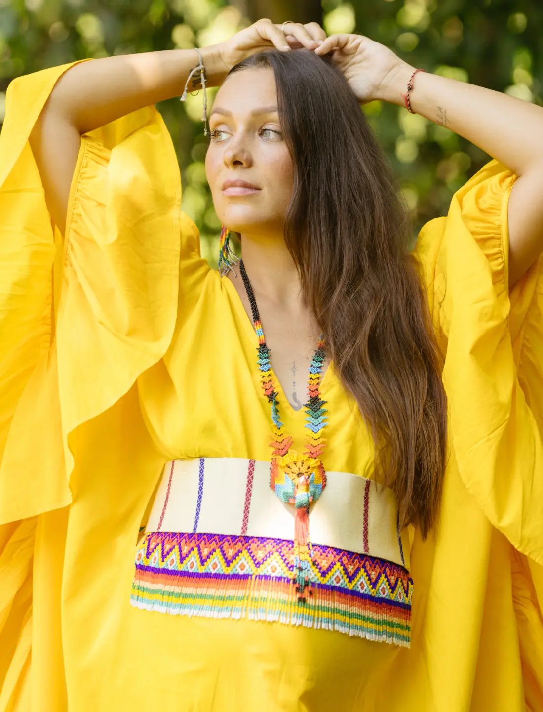 Hummingbird Shimmer Necklace Earth Wisdom Collection