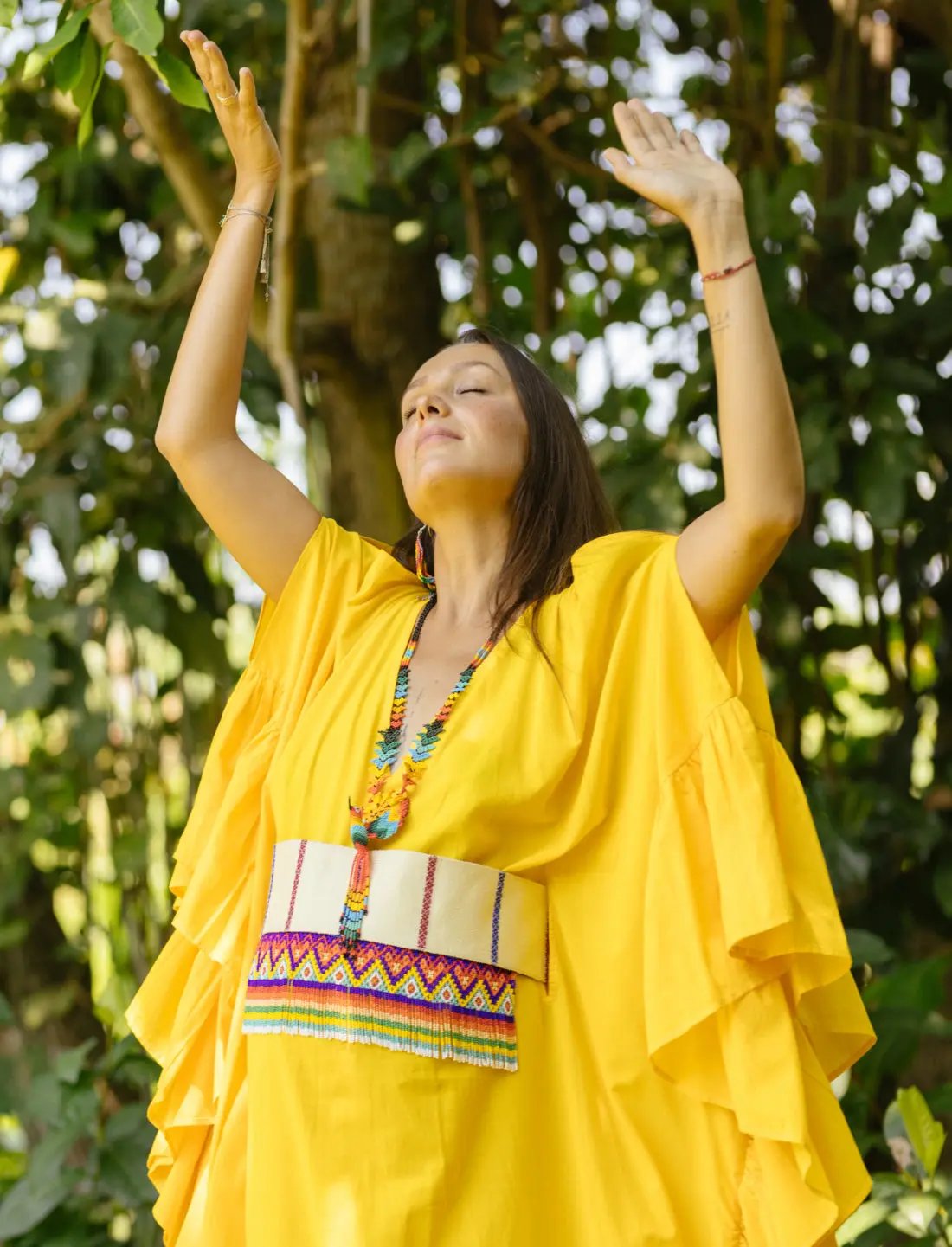 Hummingbird Shimmer Necklace Earth Wisdom Collection