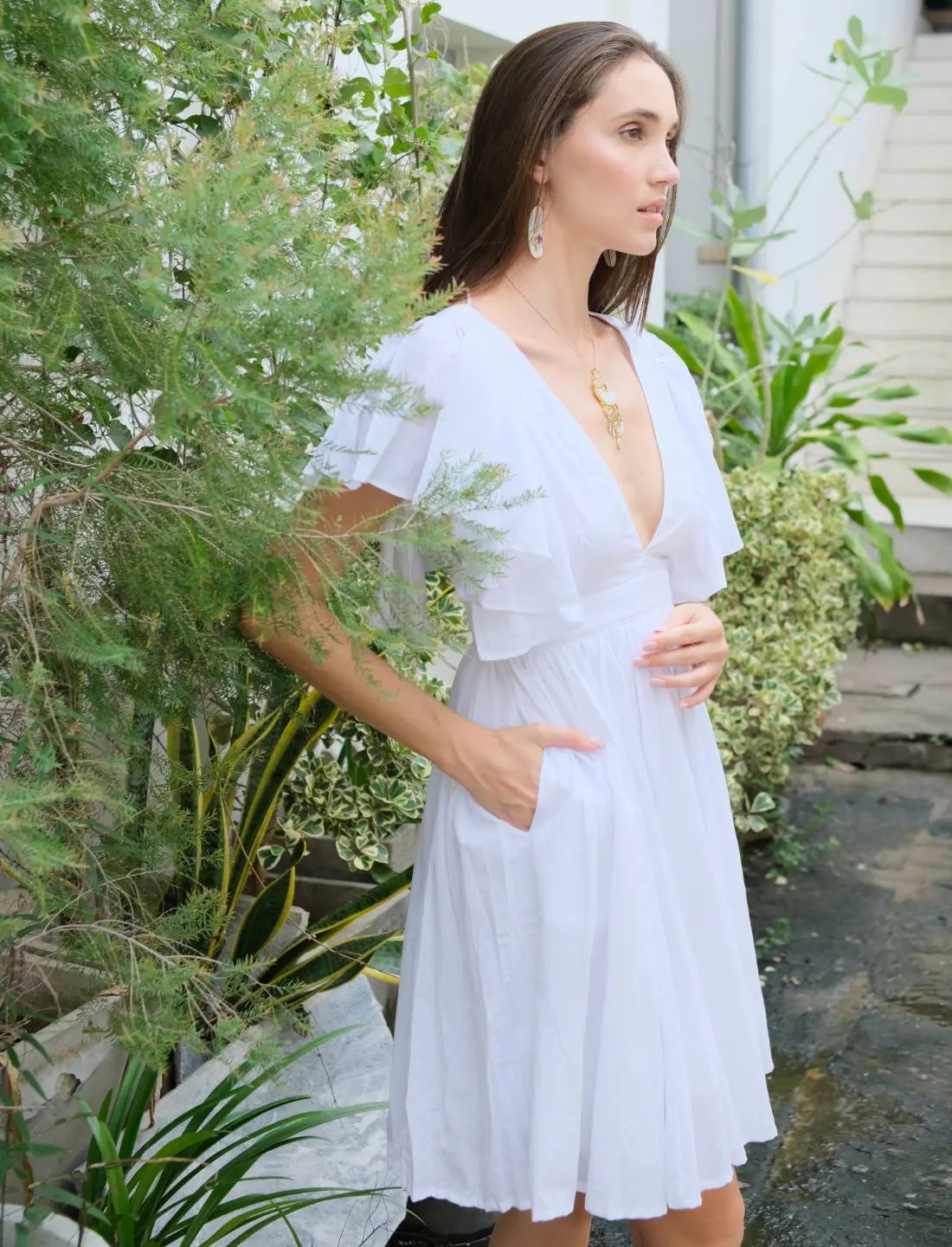 Ina Short Dress Earth Wisdom Collection Dress