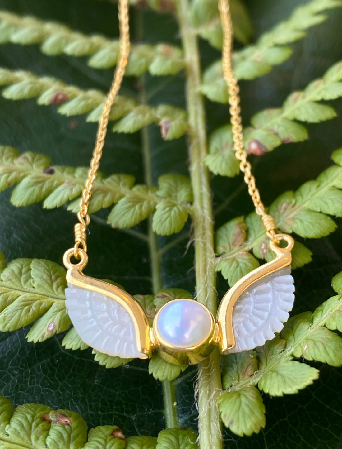 Pearl Wings Necklace