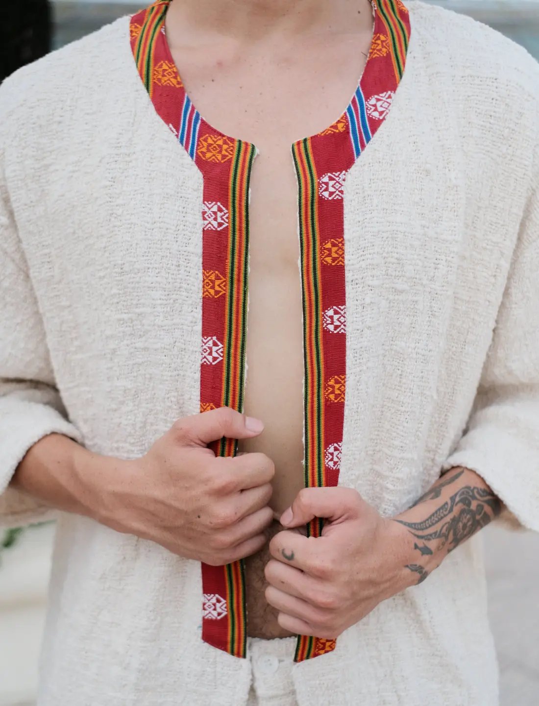 Purity Aquarian Men's Kimono Earth Wisdom Collection