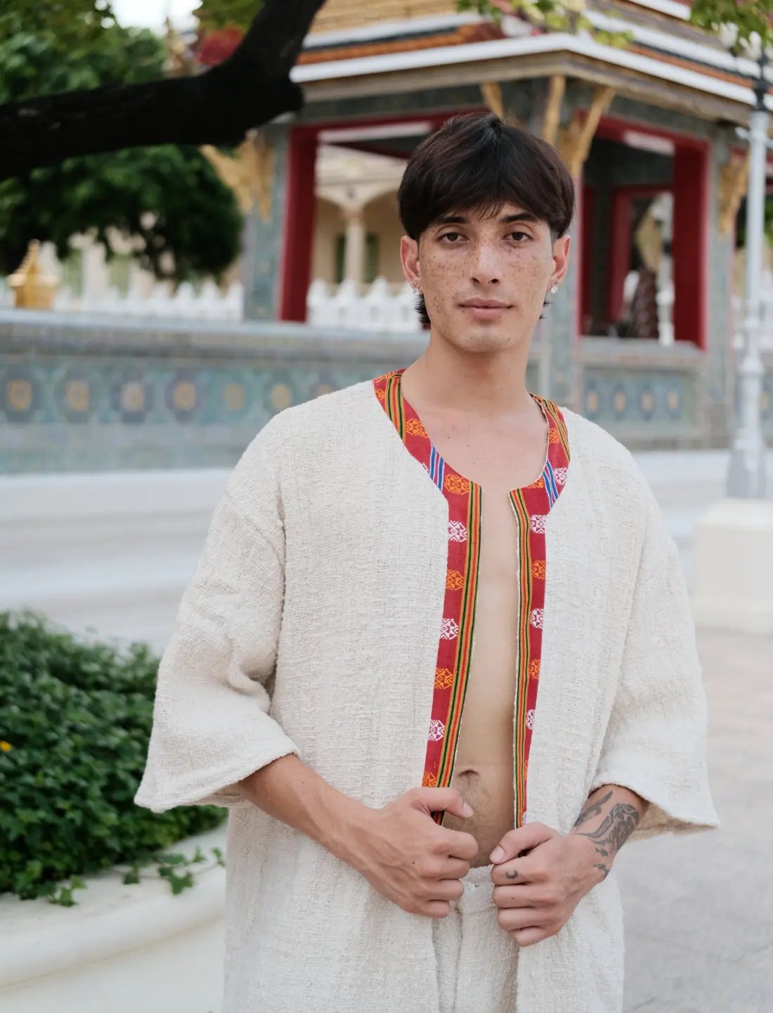 Purity Aquarian Men's Kimono Earth Wisdom Collection