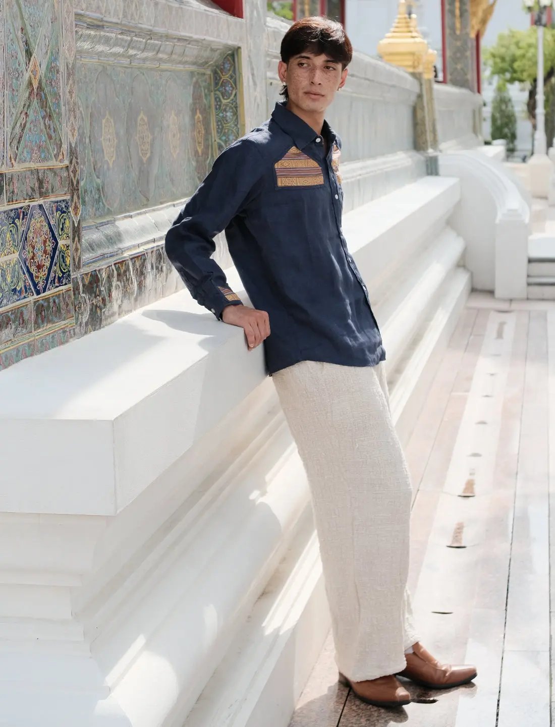 Rhada Long Sleeved Shirt Earth Wisdom Collection