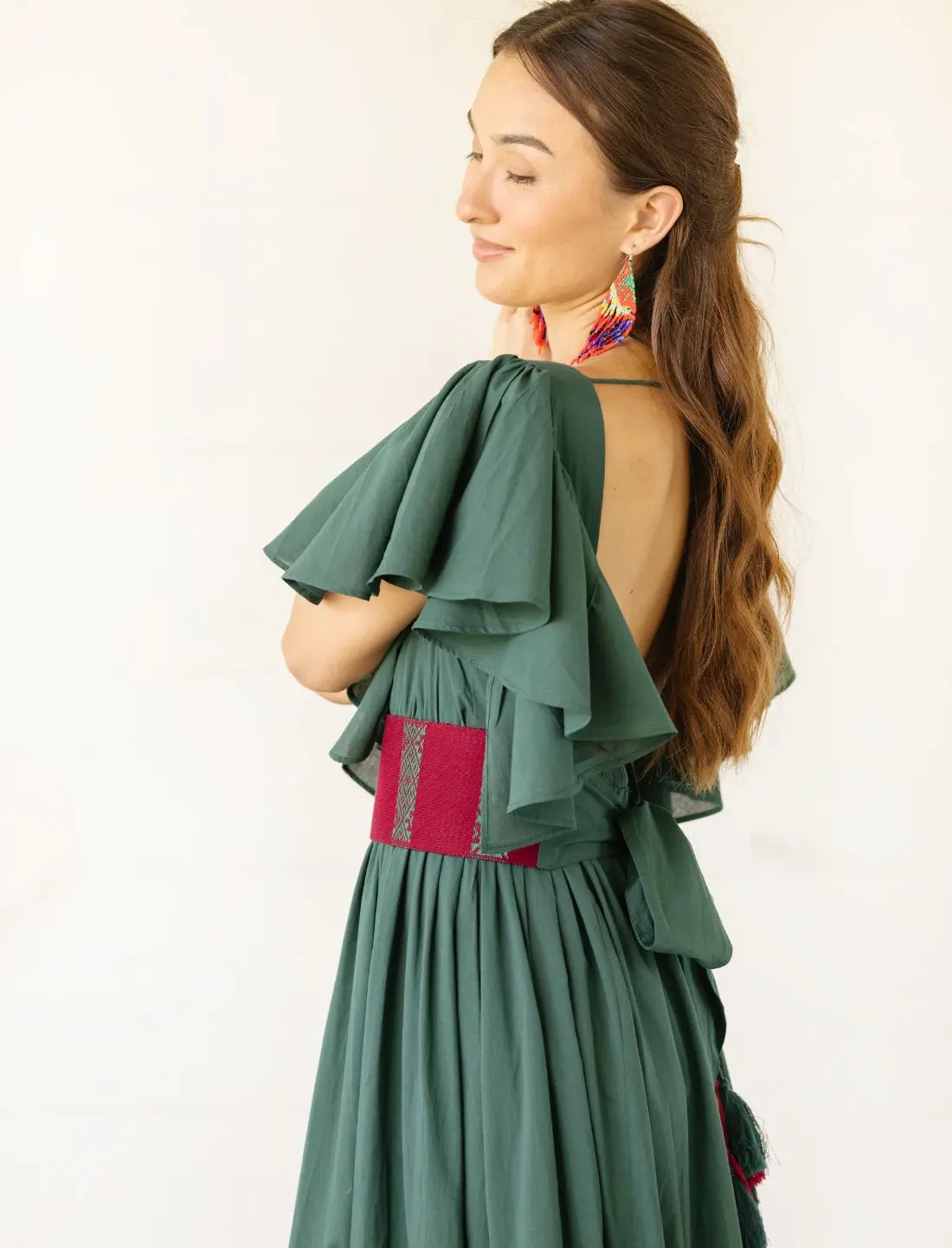 Regal Spirit Maxi Dress Earth Wisdom Collection