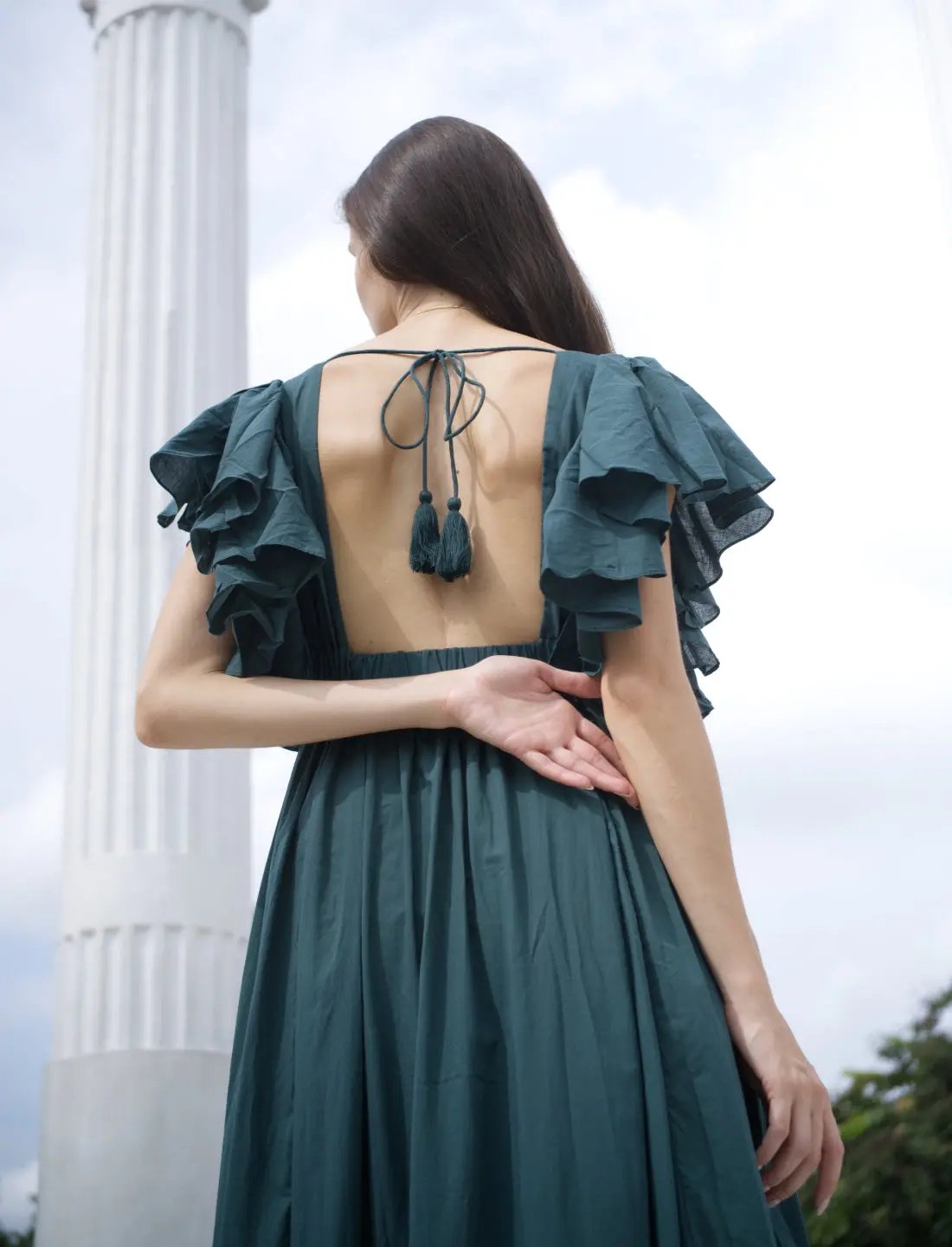 Regal Spirit Maxi Dress Earth Wisdom Collection