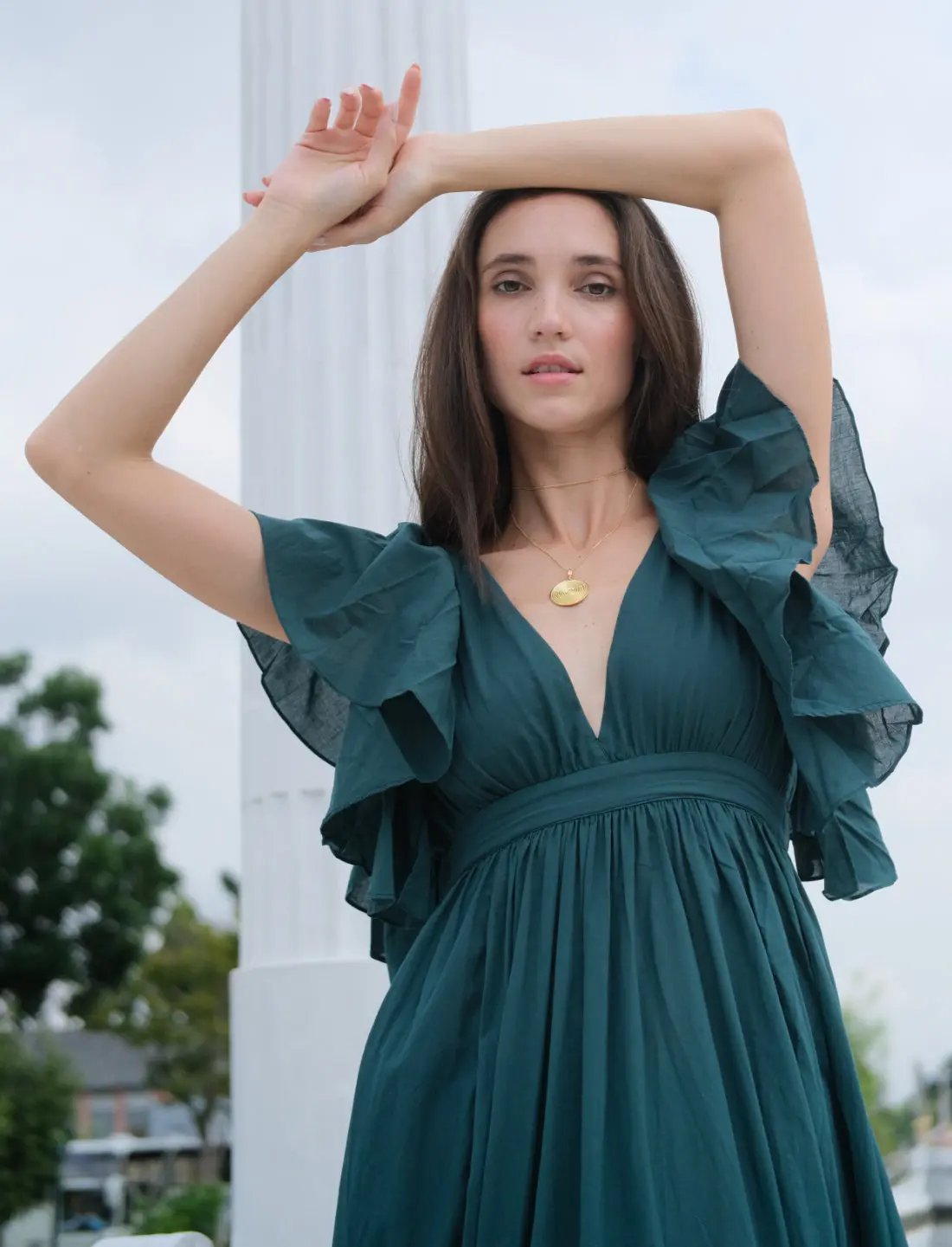 Regal Spirit Maxi Dress Earth Wisdom Collection