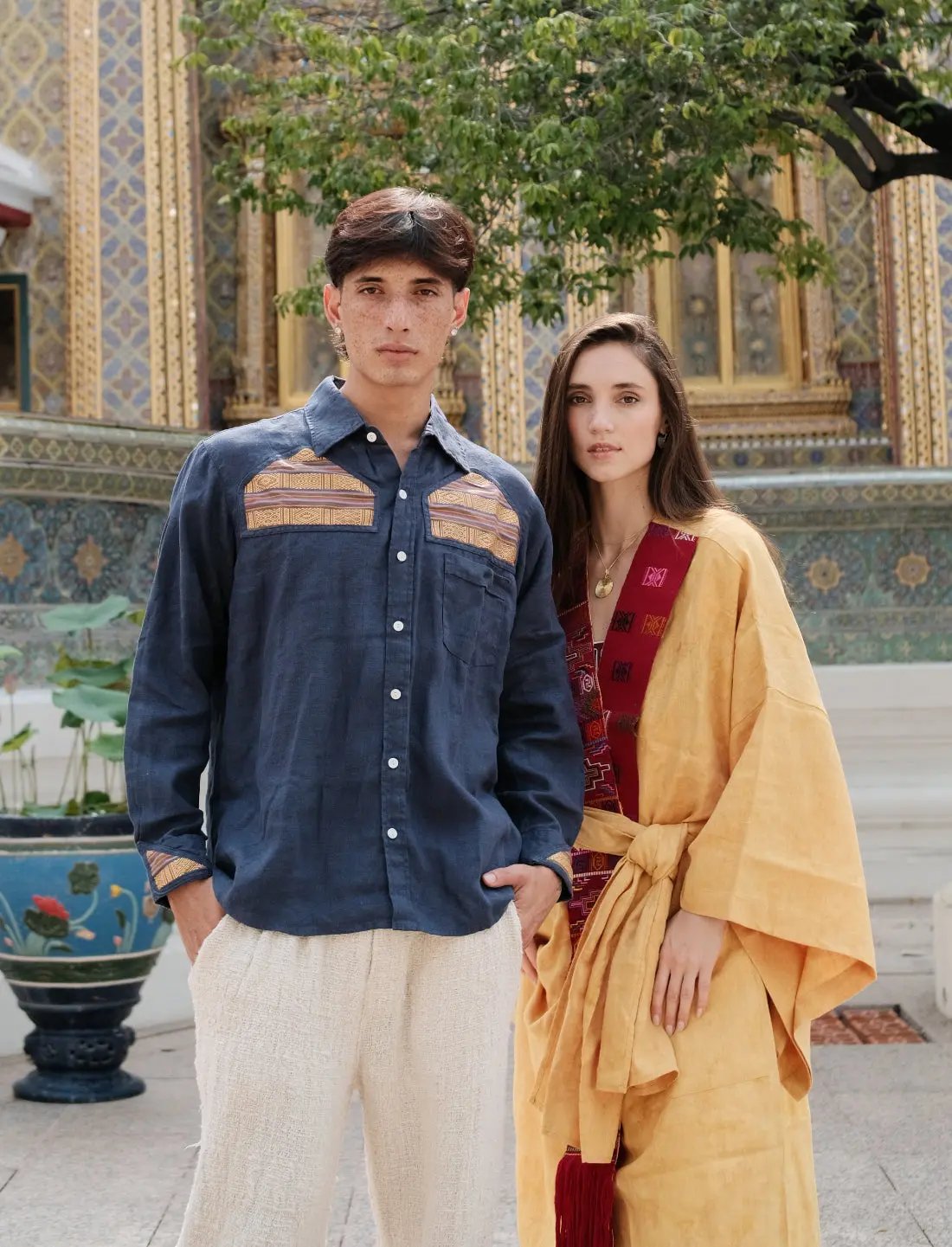 Rhada Long Sleeved Shirt Earth Wisdom Collection