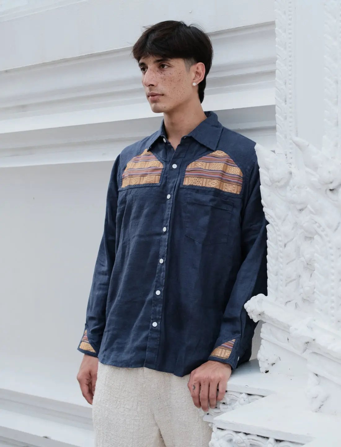 Rhada Long Sleeved Shirt Earth Wisdom Collection