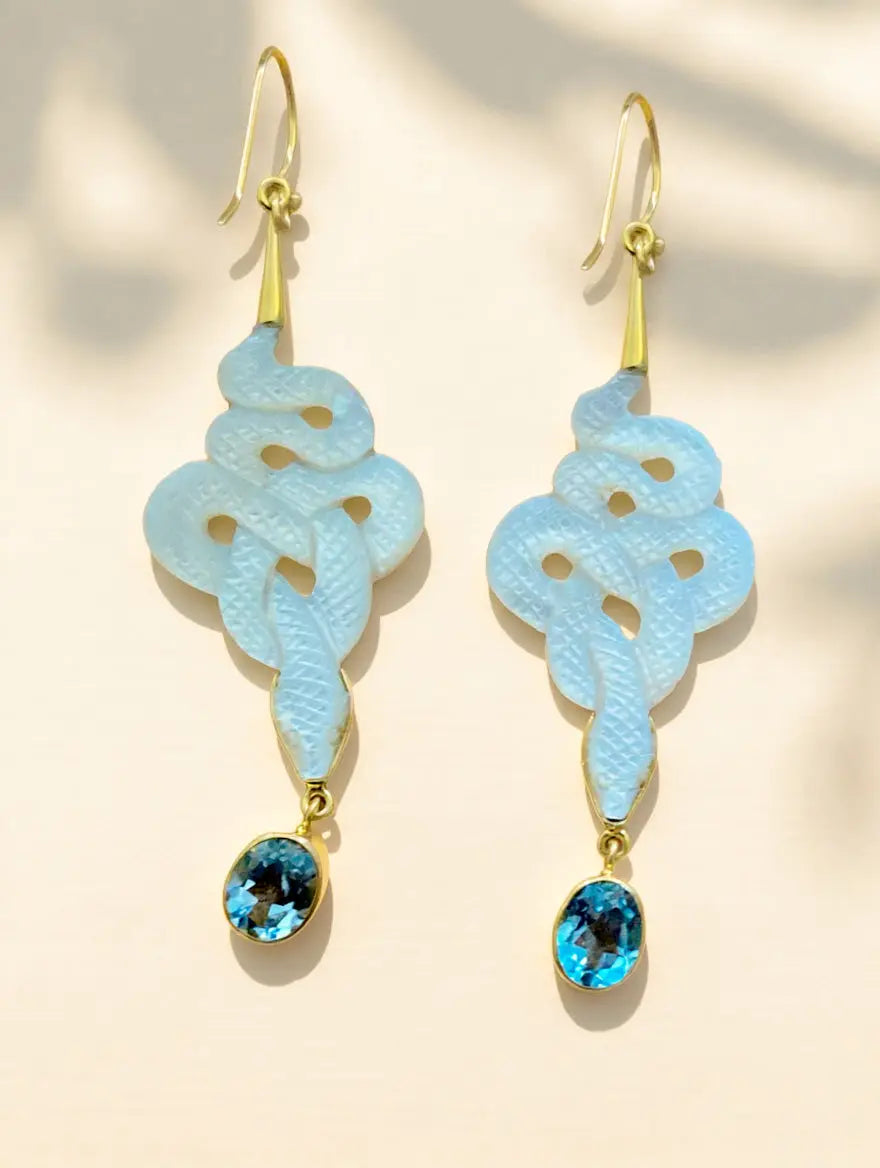 Shakti Serpent Earrings Earth Wisdom Collection Earrings