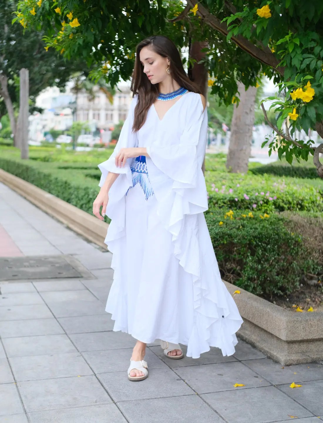 Temple Kaftan Earth Wisdom Collection