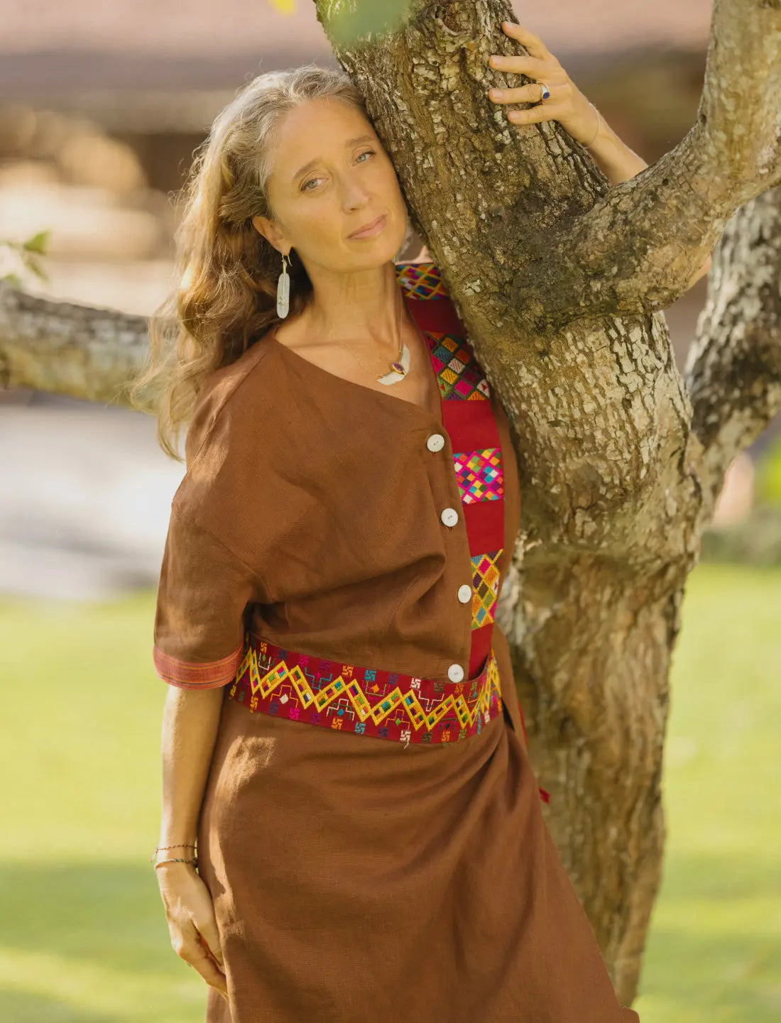 Temple Playsuit Earth Wisdom Collection
