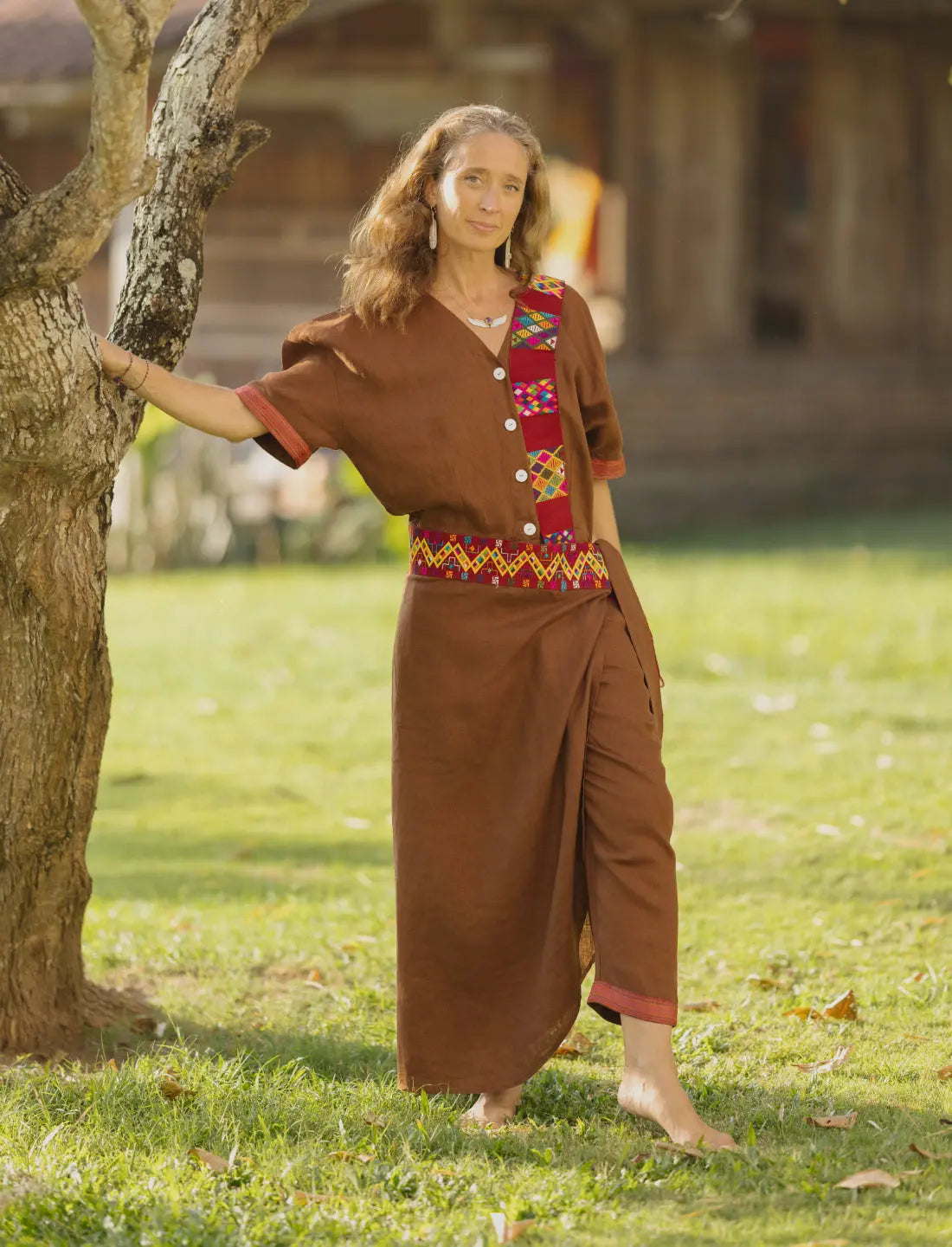 Temple Playsuit Earth Wisdom Collection