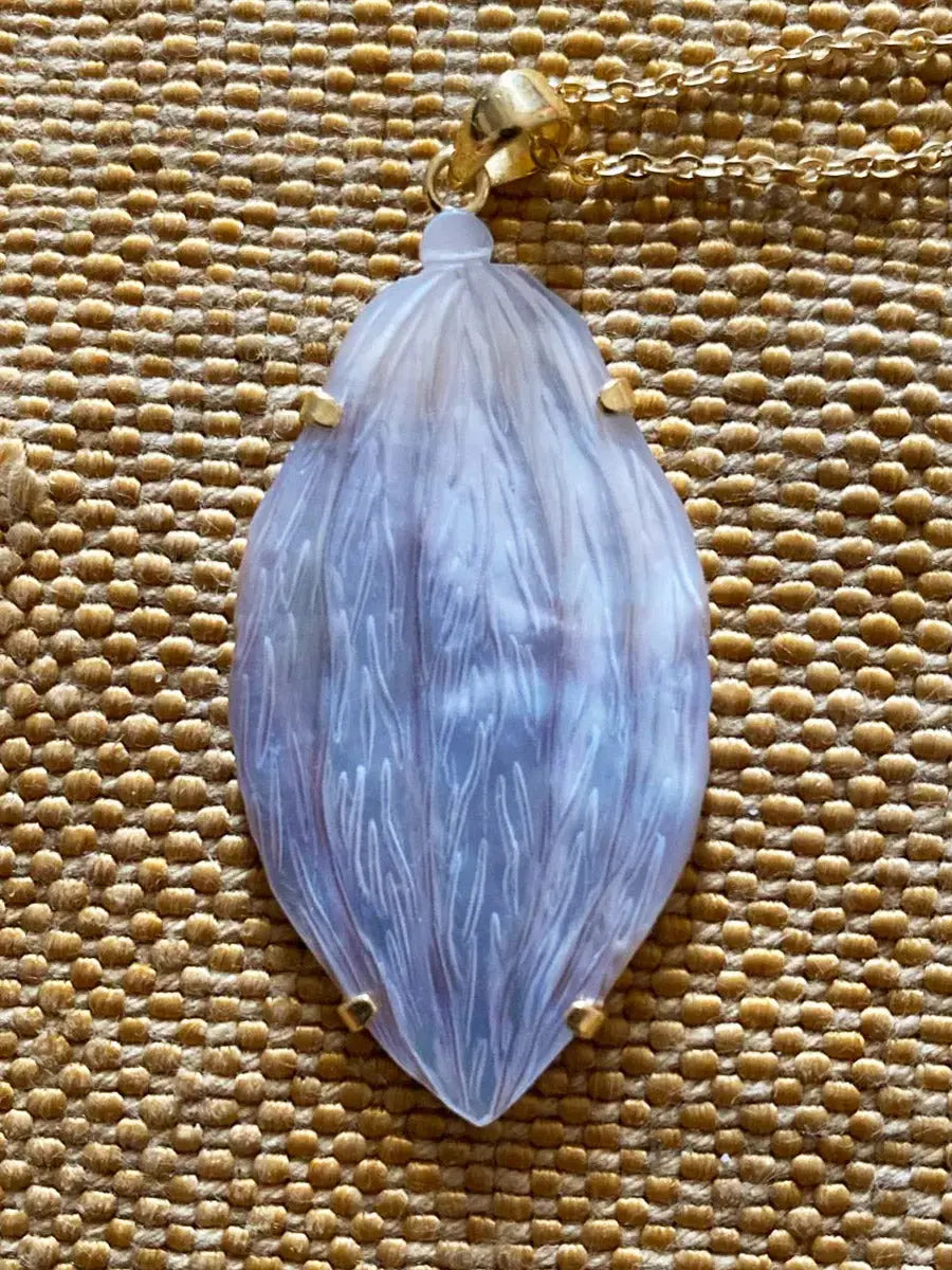 Sacred Cacao Necklace Earth Wisdom Collection Necklace