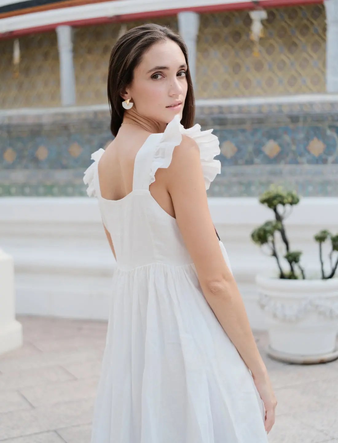 Yemaya Embroidery Adult Gown Earth Wisdom Collection gown