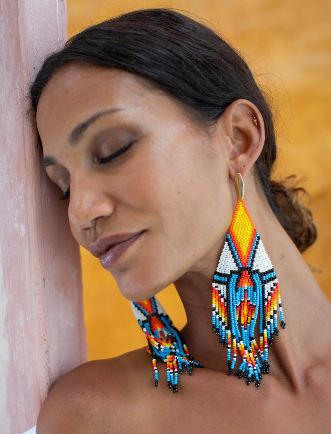 Earrings Lady of the Water - Earth Wisdom Collection