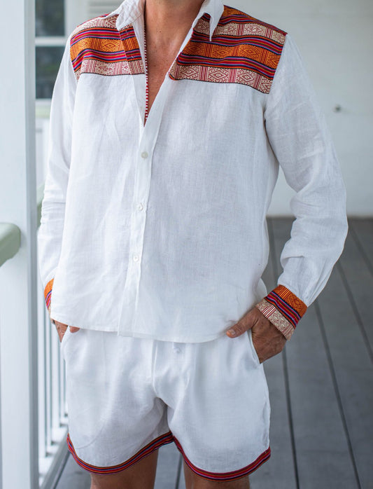 Himalayan Regal Long Sleeve Shirt - Earth Wisdom Collection