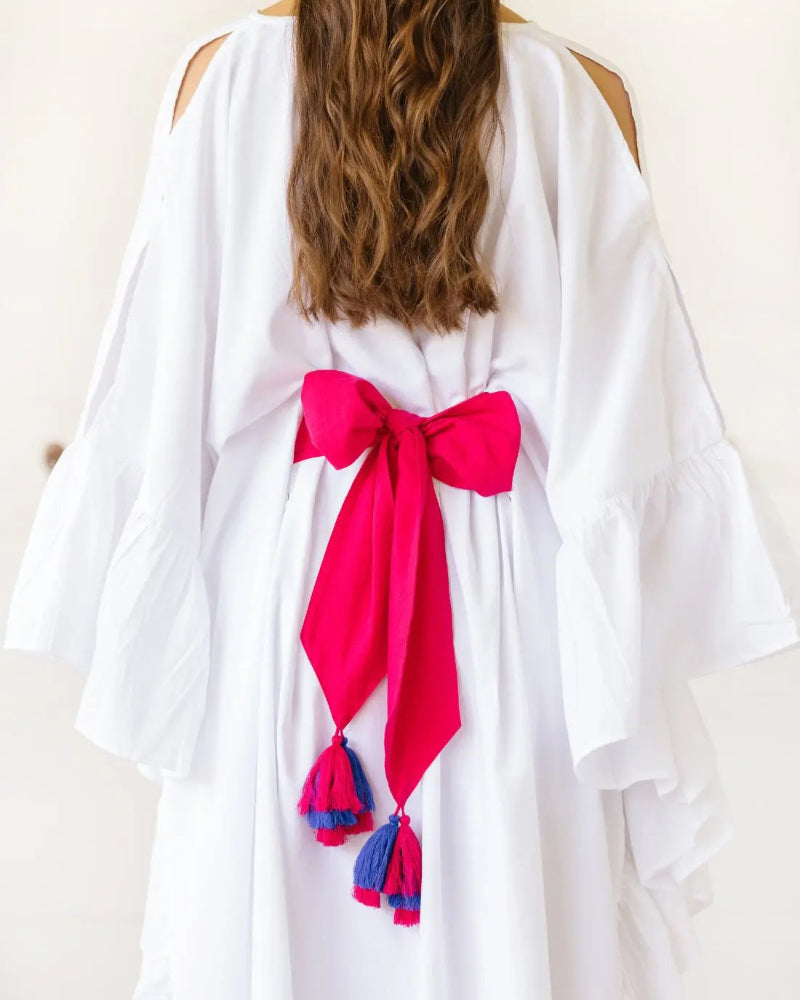 Mosaic Prism Embroidered Belt - Earth Wisdom Collection