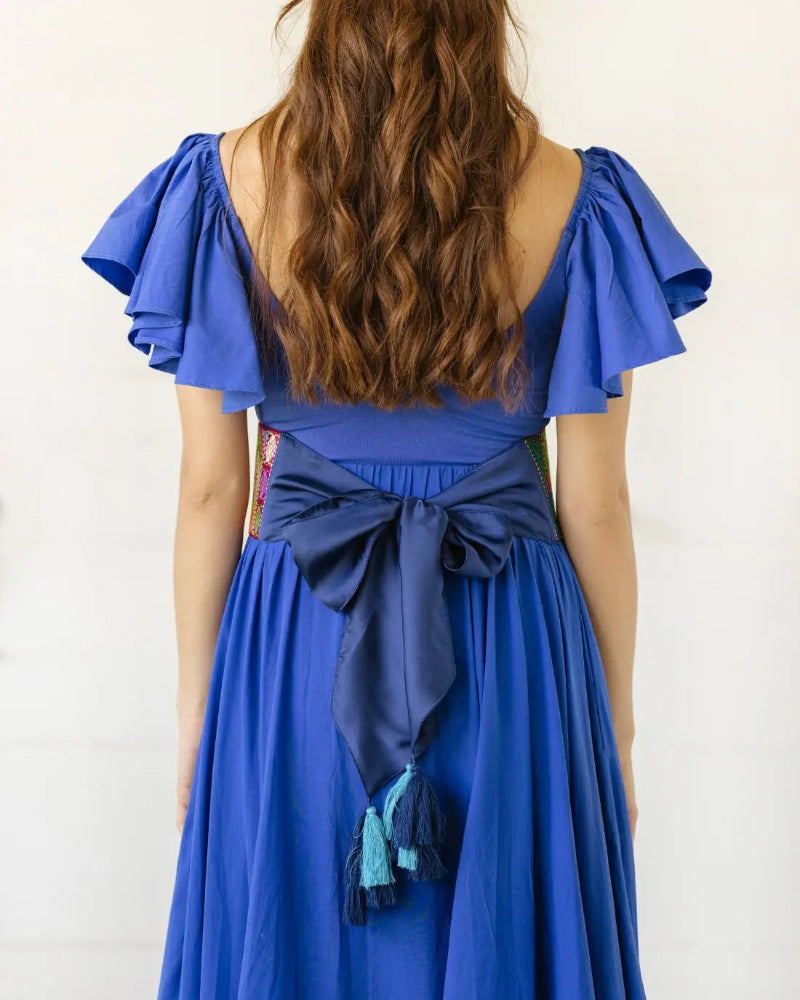 Mosaic Prism Embroidered Belt - Earth Wisdom Collection