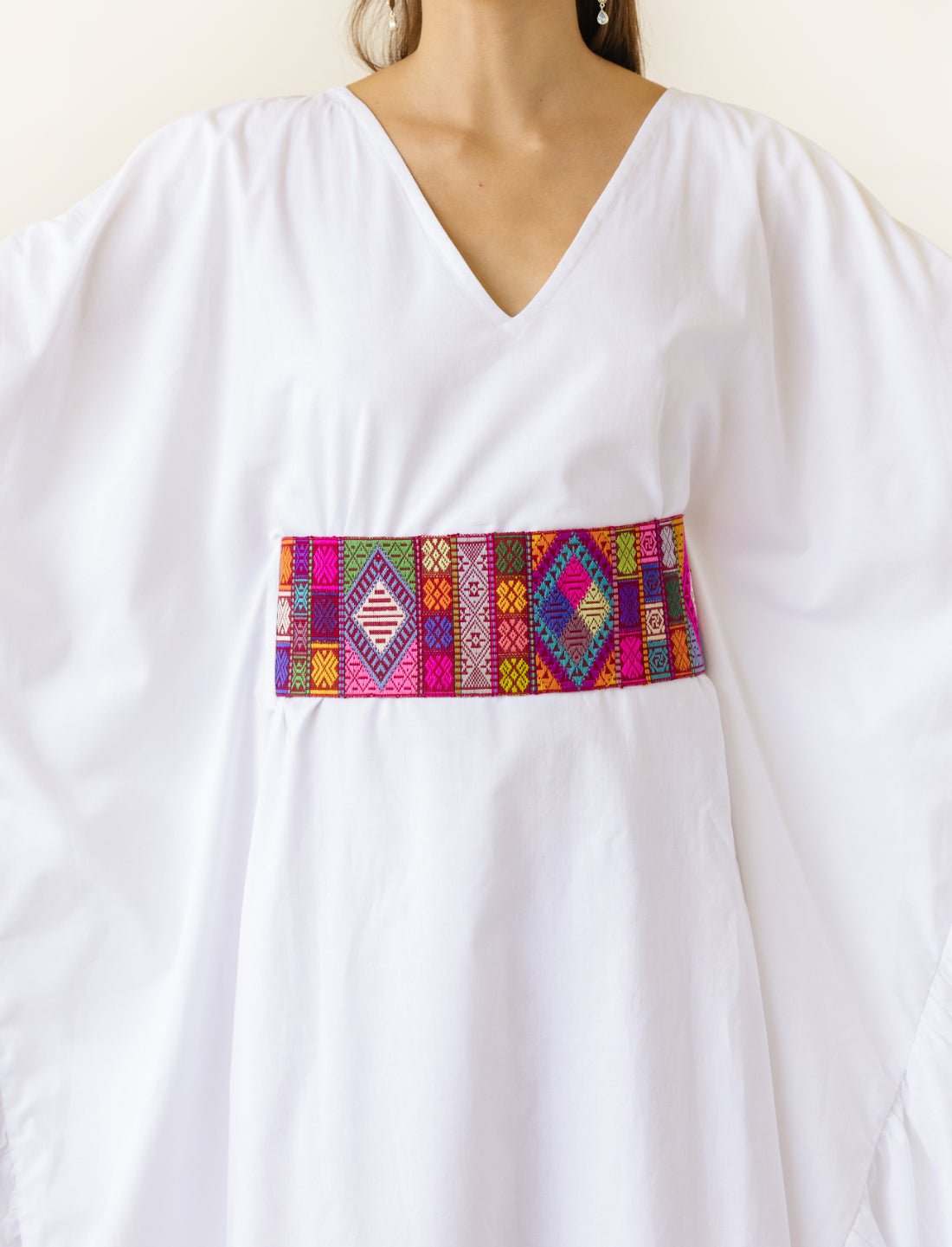 Mosaic Prism Embroidered Belt - Earth Wisdom Collection