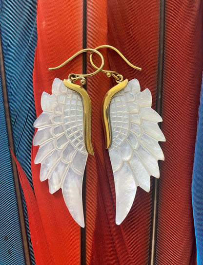 Peaceful Wings Earrings - Earth Wisdom Collection