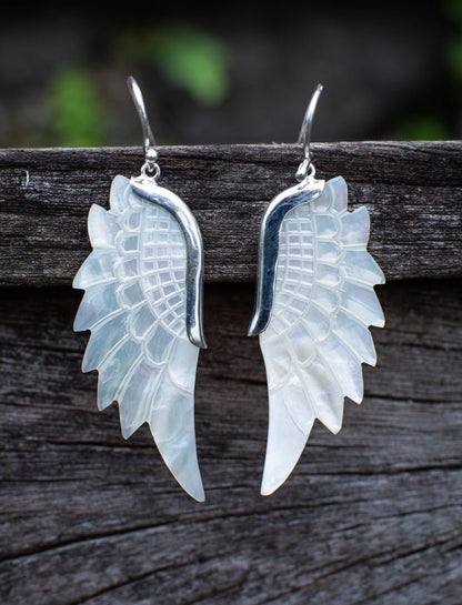 Peaceful Wings Earrings - Earth Wisdom Collection