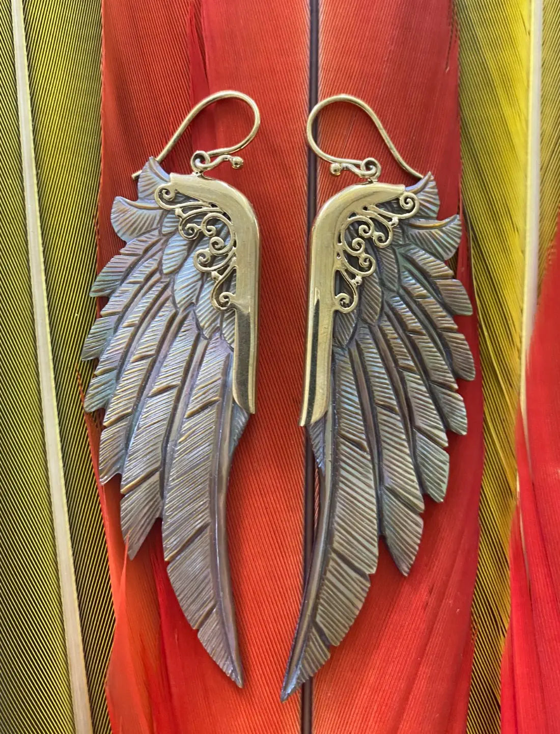 Peaceful Wings Large Mabe Shell - Earth Wisdom Collection