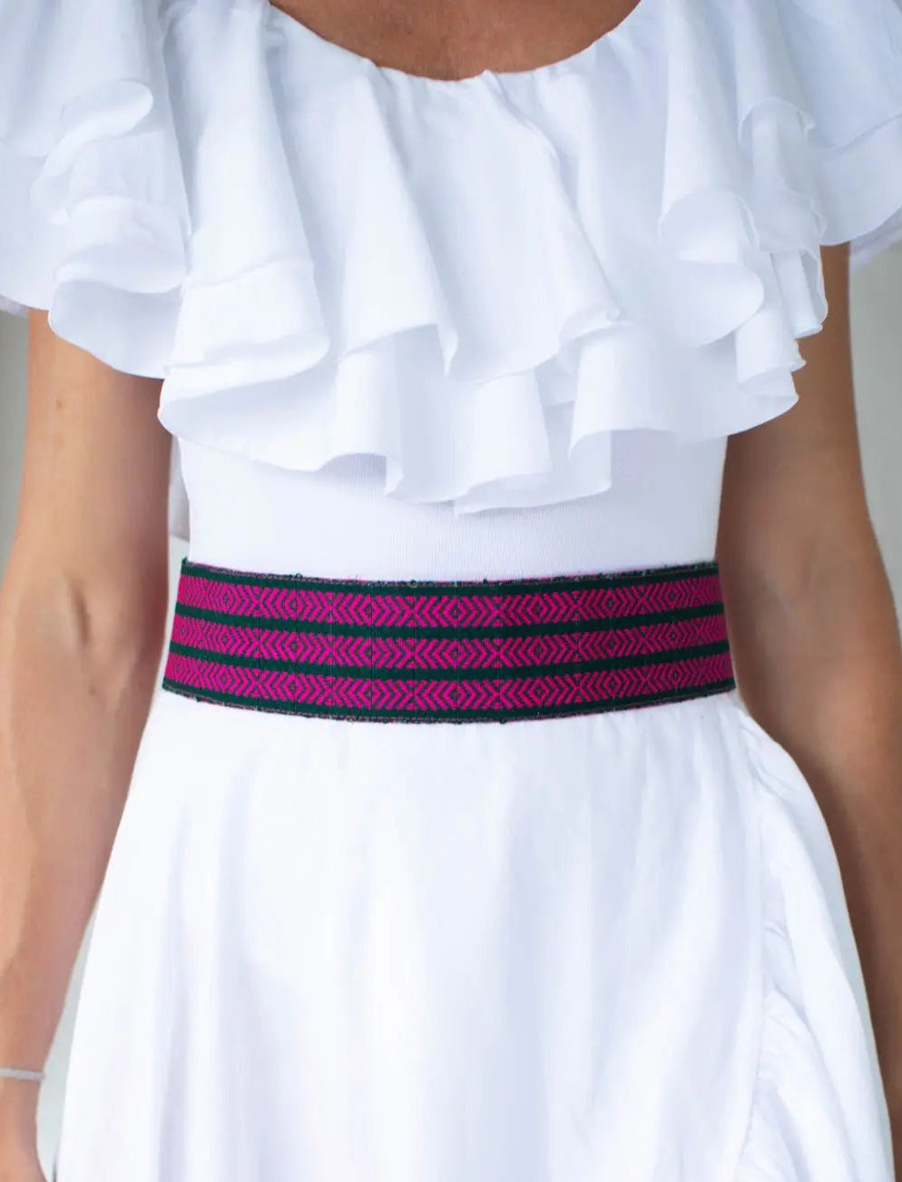 Pink Earth Adult Belt - Earth Wisdom Collection