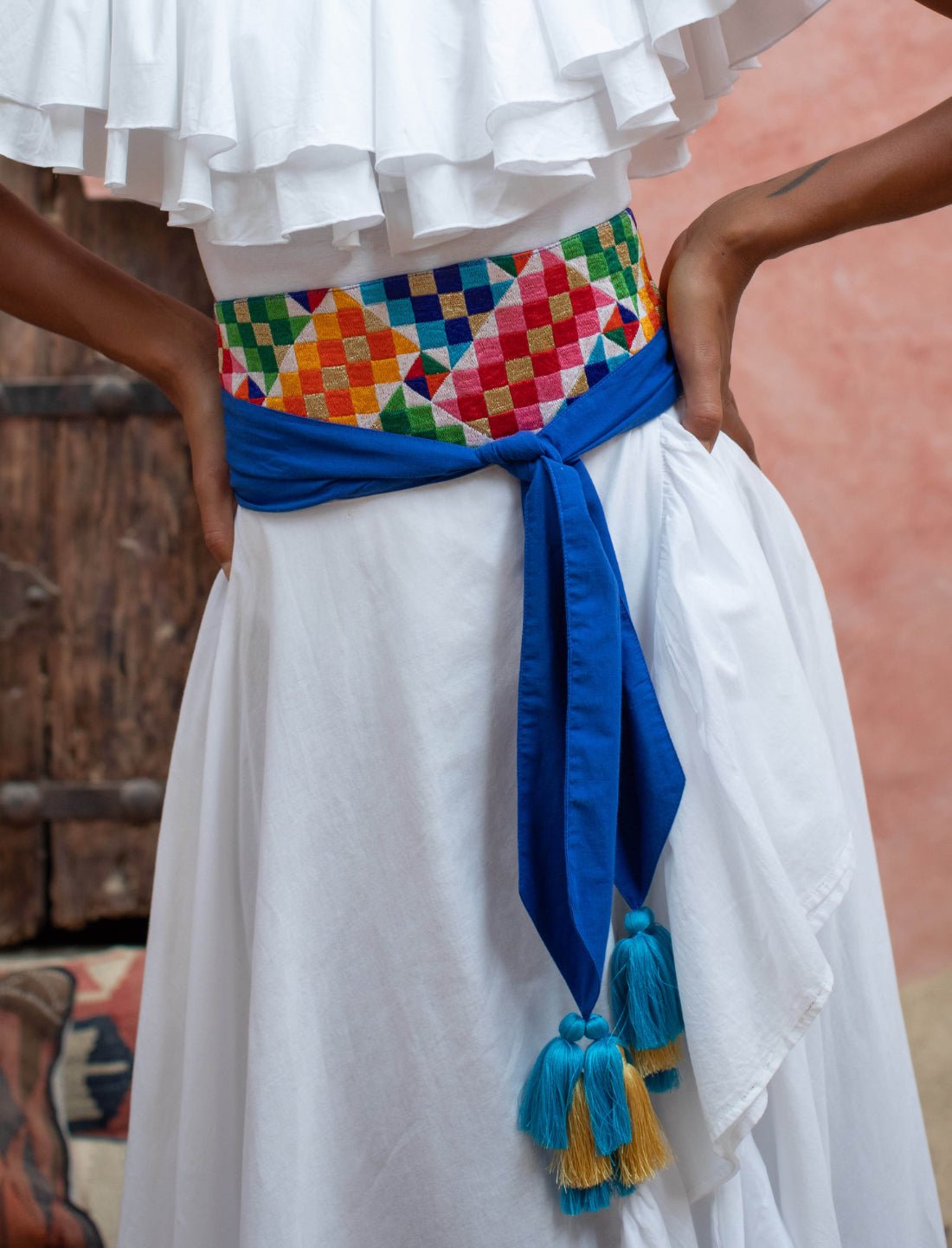 Rainbow Wide Belt - Earth Wisdom Collection