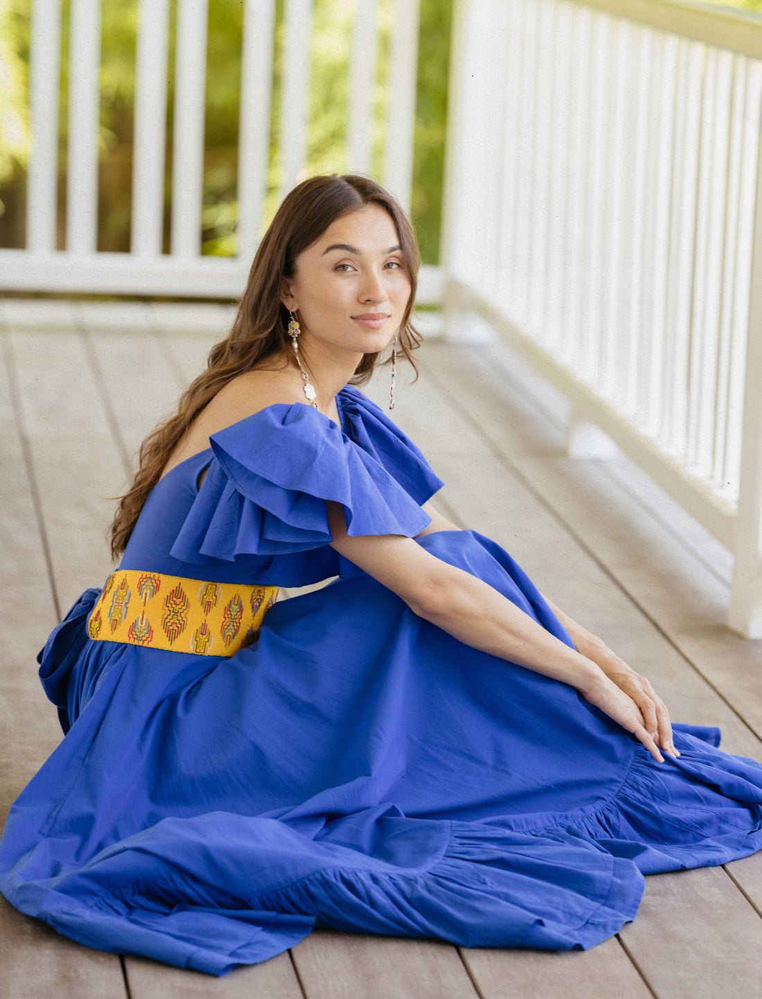 Sacred Hoop of Life Maxi Skirt - Earth Wisdom Collection